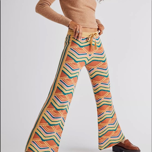 Free People Pants - Free People Zeta Sweater Track Pants-NWT!